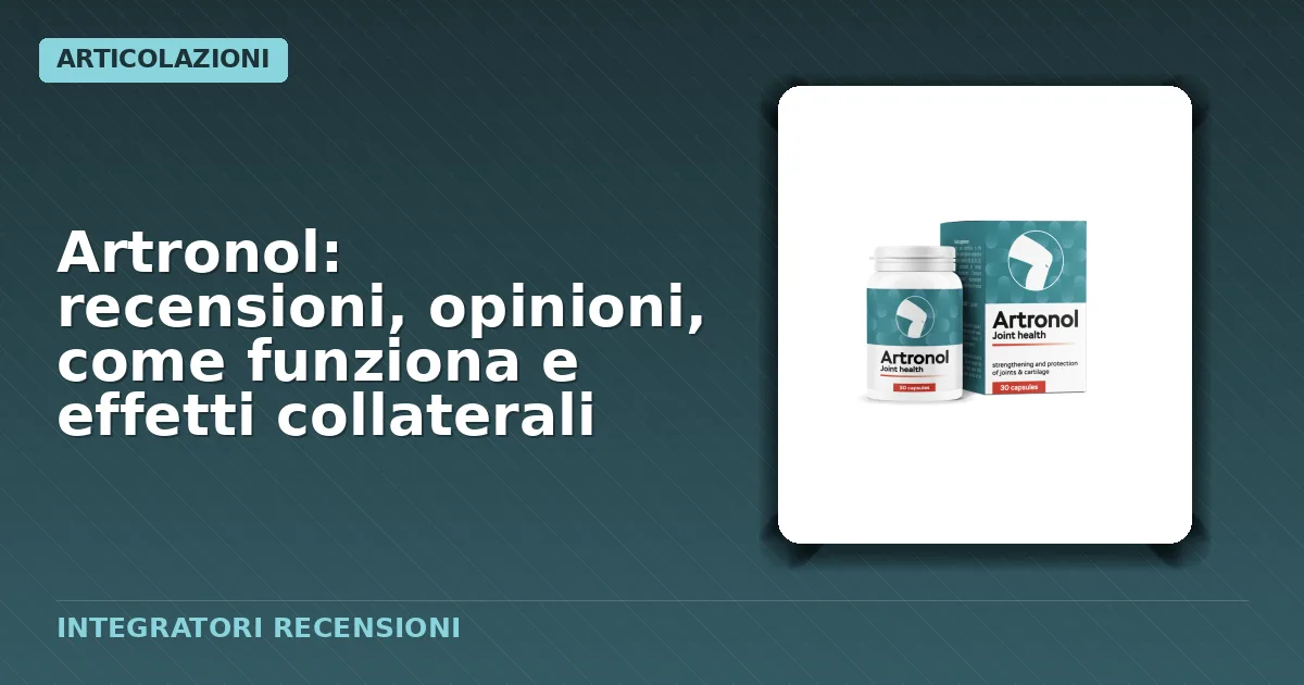 Confezione capsule esterne Artronol