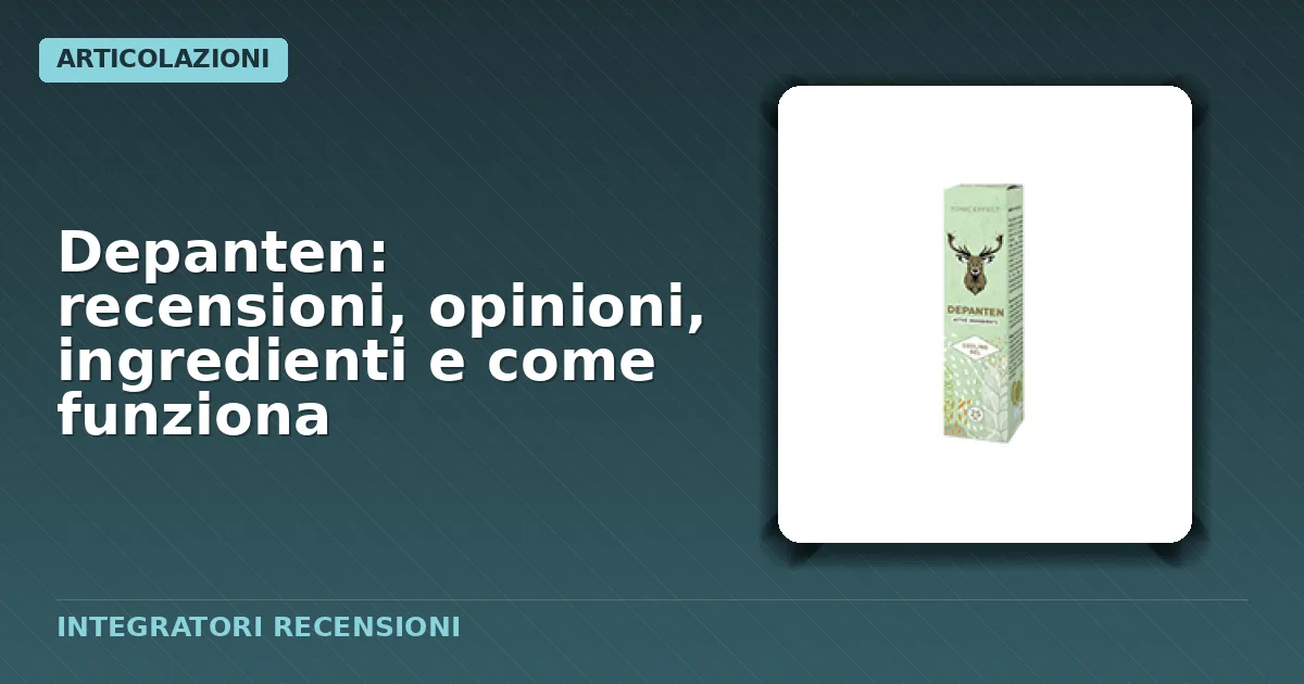 Confezione del gel Depanten