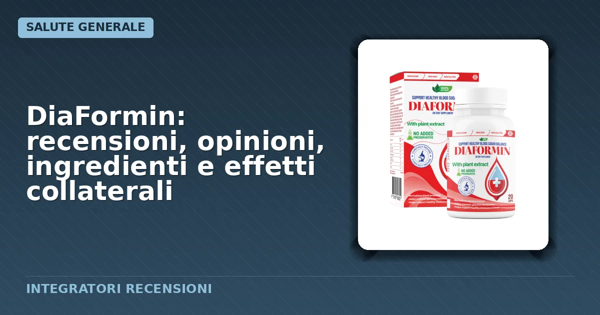 Confezione capsule Diazformin