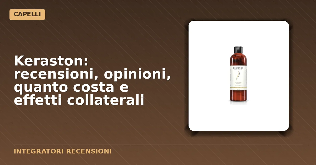 confezione originale dello shampoo Keraston