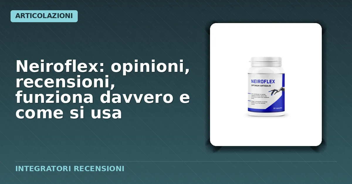 Confezione da 50 ml della crema Neiroflex per problemi articolari