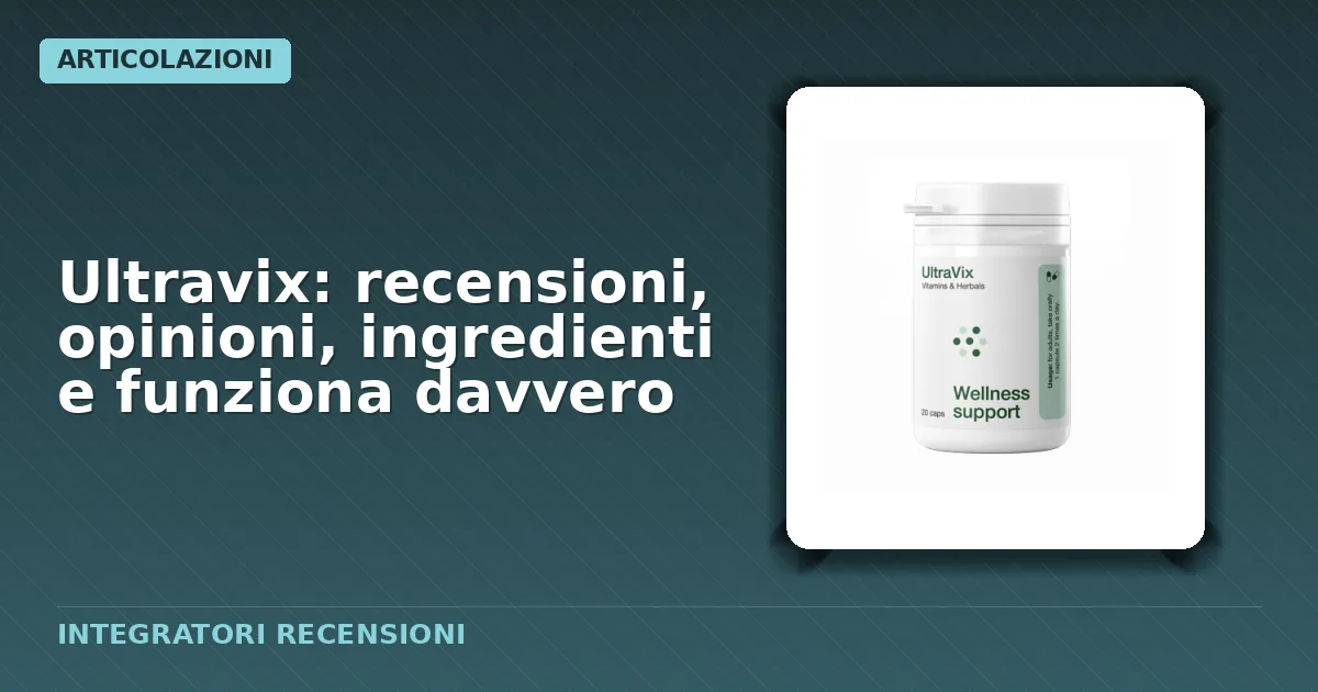 Confezione capsule Ultravix